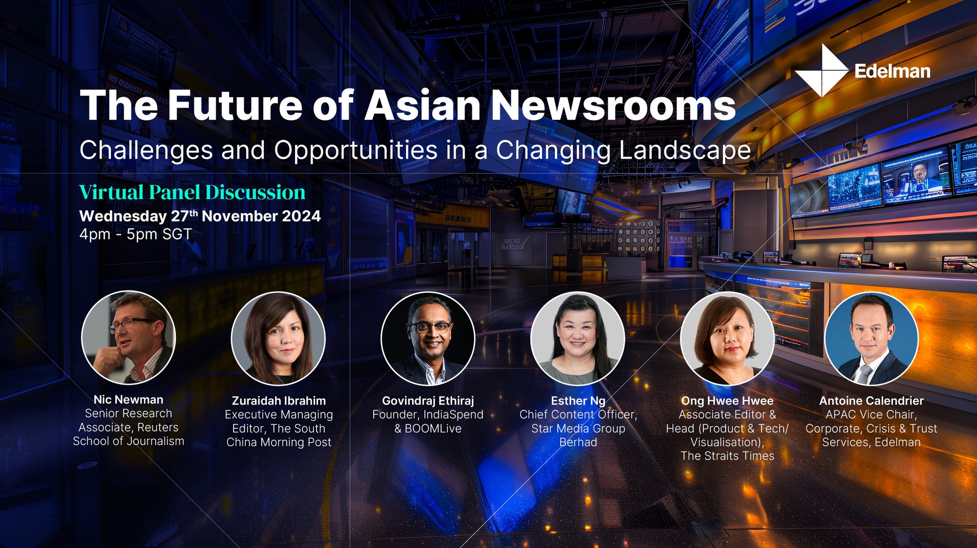 The Future of Asian Newsrooms: Challenges and Opportunities in a Changing Landscape
