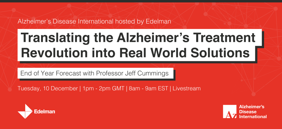 Alzheimer's Disease International End of Year Forecast Livestream